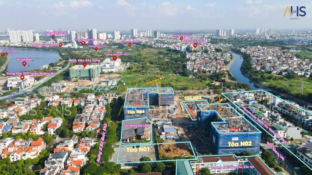 Vị trí Hanoi Melody Residence