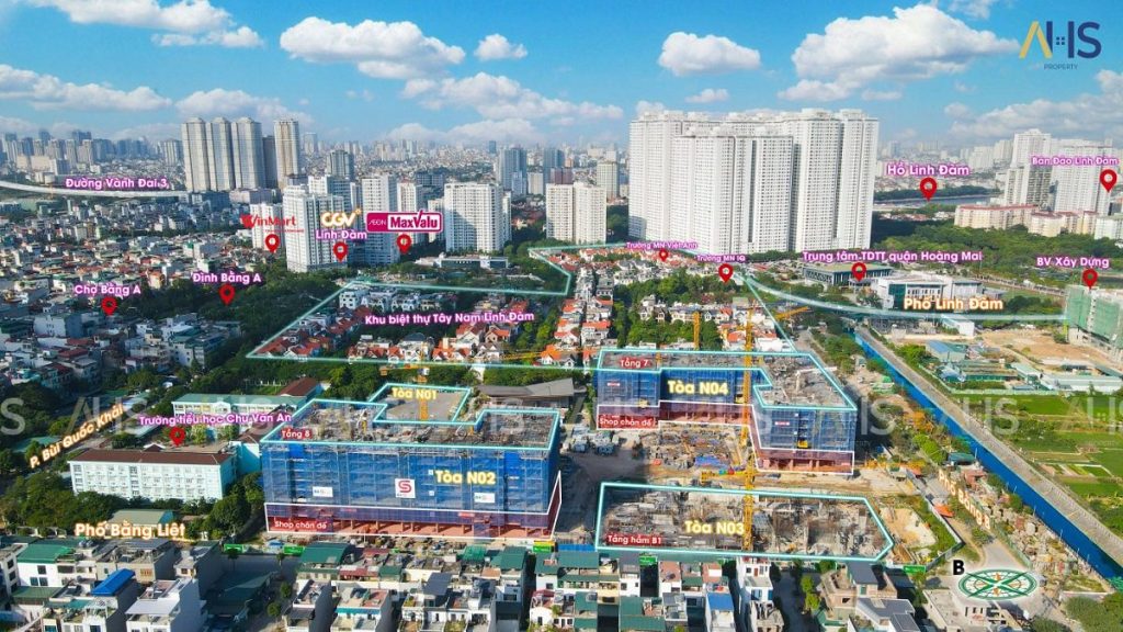 Vị trí Hanoi Melody Residence