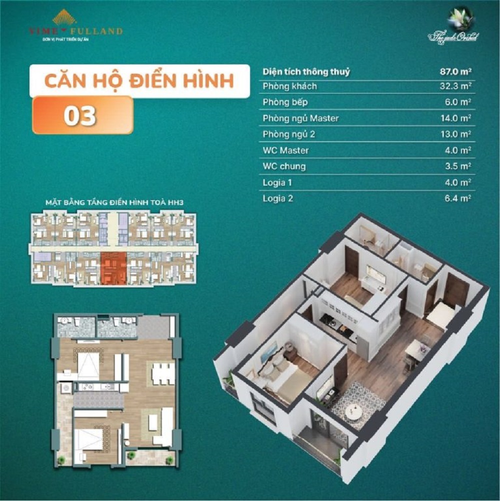 Thiết kế căn hộ Chung cư Jade Square – Tối ưu cho sinh hoạt gia đình