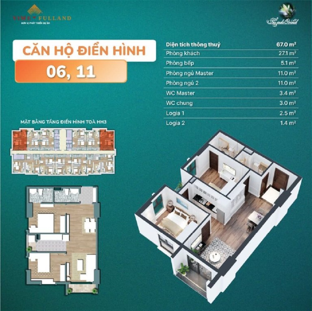 Thiết kế căn hộ Chung cư Jade Square – Tối ưu cho sinh hoạt gia đình
